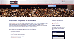 Desktop Screenshot of intervote.nl